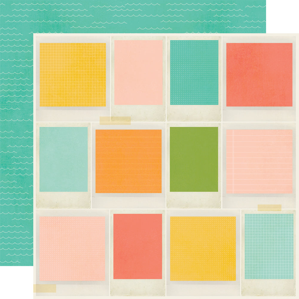 Simple Stories Summer Snapshots Paper + Sticker Bundle