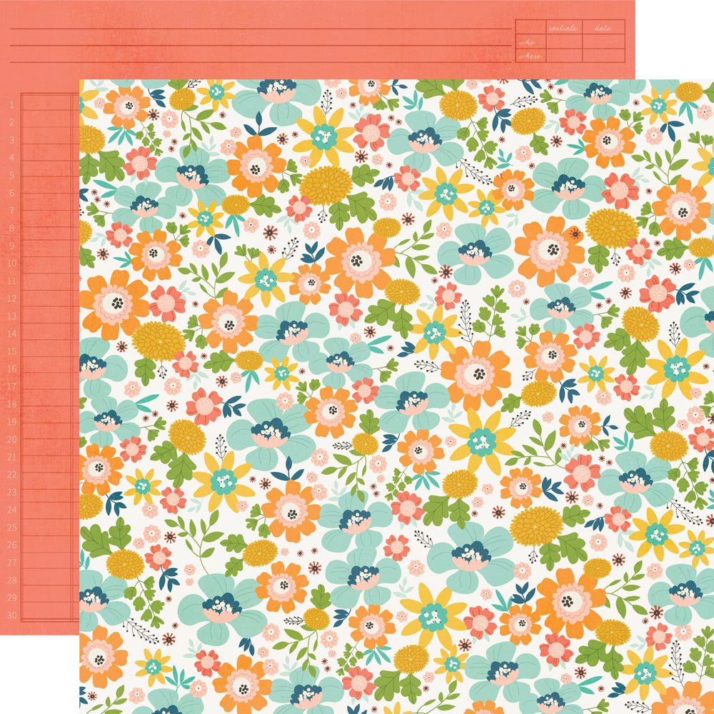 Simple Stories Summer Snapshots Paper + Sticker Bundle